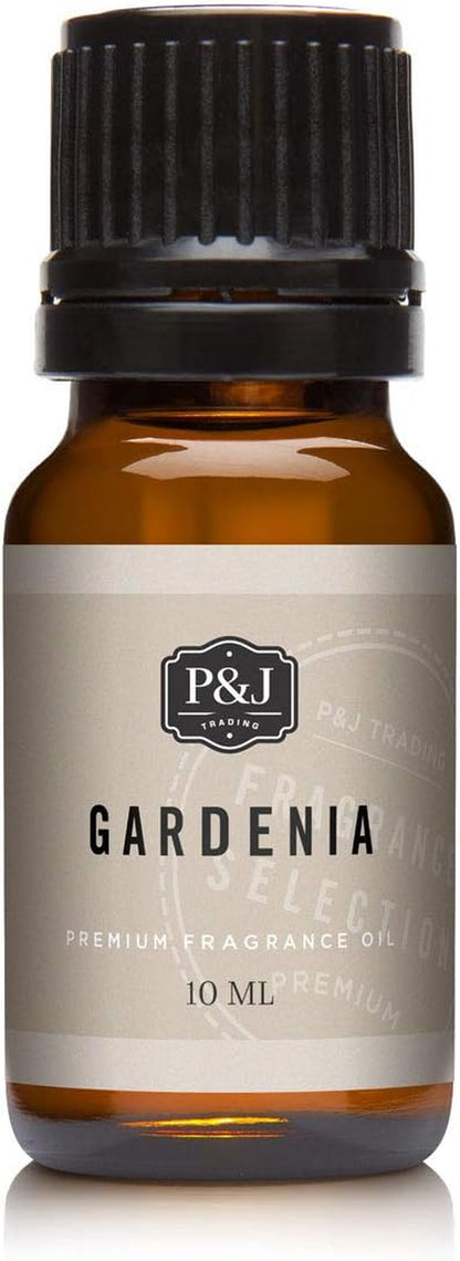 P&J Fragrance Oil | Gardenia Oil 10Ml - Candle Scents for Candle Making, Freshie Scents, Soap Making Supplies, Diffuser Oil Scents