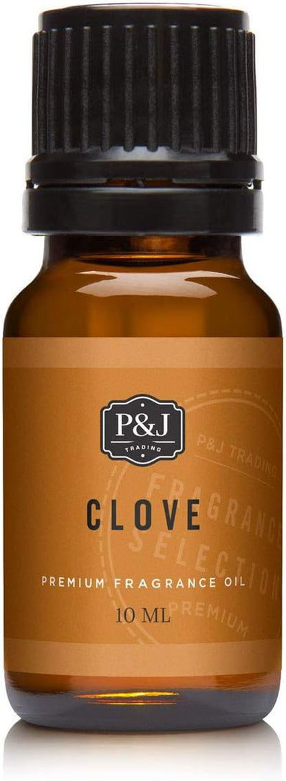 P&J Fragrance Oil | Clove Oil 10Ml - Candle Scents for Candle Making, Freshie Scents, Soap Making Supplies, Diffuser Oil Scents